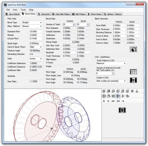 Camnetics GearTrax 2012 SOLIDWORKS