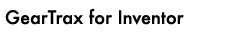 GearTrax for Inventor